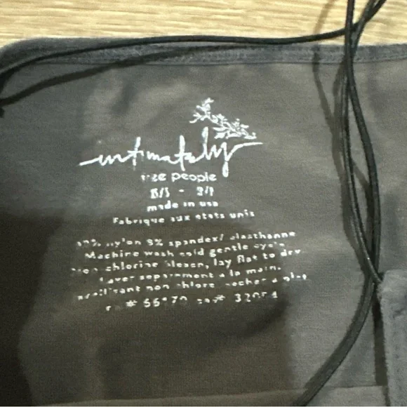 •Sold•  Intimately Free People Skinny Strap Brami - Picture 5 of 7